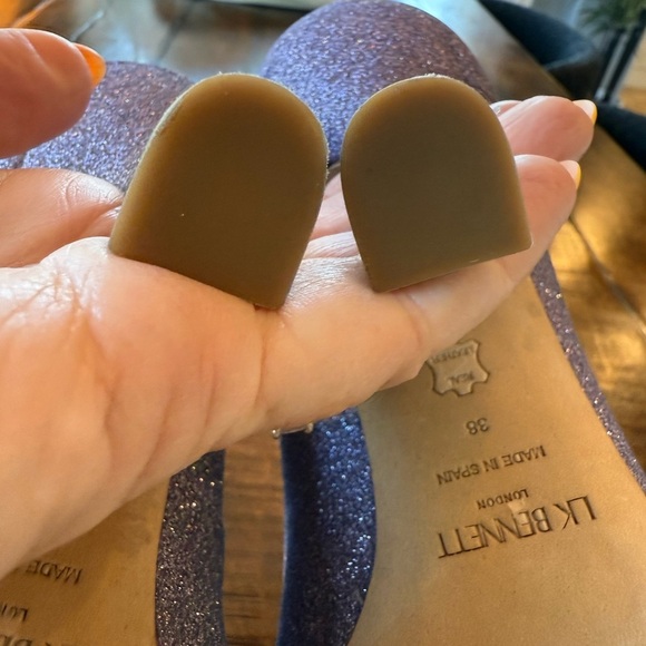 LK Bennett Dazzle Court Heels with Flared Heel, NWOT - Picture 8 of 10